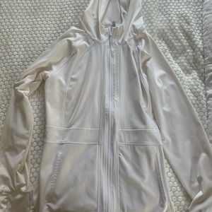 White athletic jacket